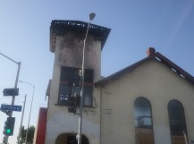 When this church burned down, the house next to it  also burned down. Luckily the house had insurance but the church didnt so thats why the people there started a fundraiser