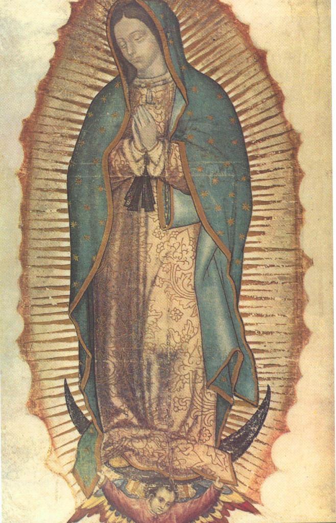 Virgen de Guadalupe. From Wikimedia Commons