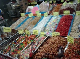 These are some examples of the different treats that could be bought. They are usually traditional Mexican treats.