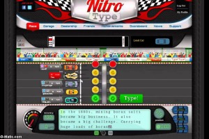RACING THE WAMPUS IN NITRO TYPE!! - Nitro Type Gameplay 
