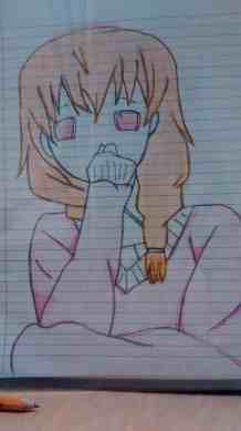 This is an example of Anime. This is a was drawn by a student of Animo Jefferson.