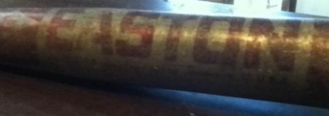 Bat that softball players use.