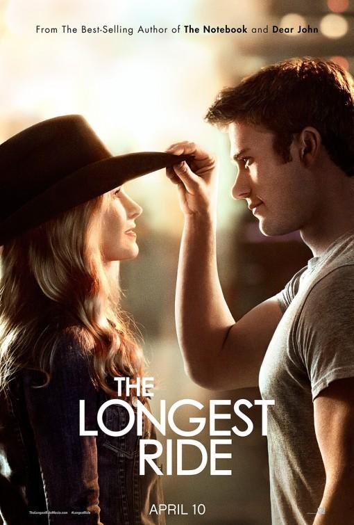 The Longest Ride movie poster.