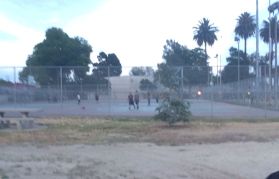 Teens go anywhere like the park  just to play their favorite sport.