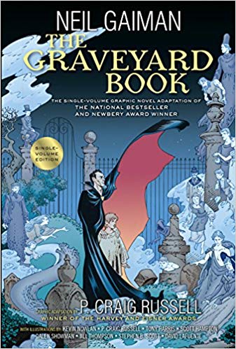 The Graveyard Book is a bloody crime scene that you will never forget.