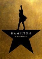 This is the poster of Hamilton.  The musical premiered on Broadway in 2015.