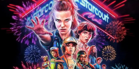 Here is an image of Stranger Things season 3!