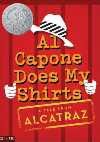 "Al Capone Does My Shirts" is a famous book that is based on teens that find the mysterious gangster and prisoner Al Capone.