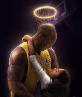 This photo represents Kobe Bryant and his daughter Gianna Bryants death and makes people mourn due to their passing.