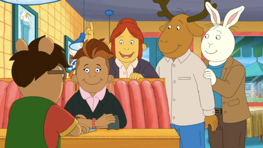 This picture shows the characters from Arthur when they are older.