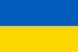 The Ukrainian flag