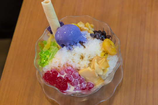 Halo-Halo is a Filipino desert that can be best described as kind of a milkshake, a boba tea, and a fruit parfait. Halo-Halo translates to mixed in english, meaning it should always be mixed before consuming. This is something you should definetly try out this summer.