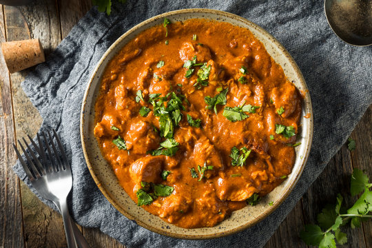 This is Chicken Curry an Indian delicacy, a dish consisting of roasted marinated chicken chunks in spiced curry sauce.
