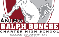 Amino Ralph Bunche High School logo.