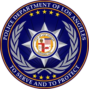 The LAPD official seal.