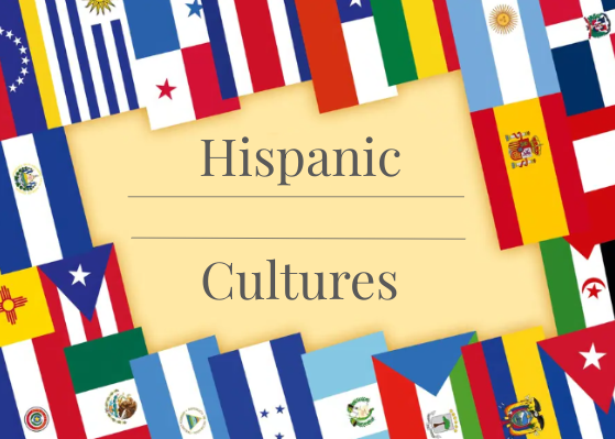 Picture of Hispanic flags.
