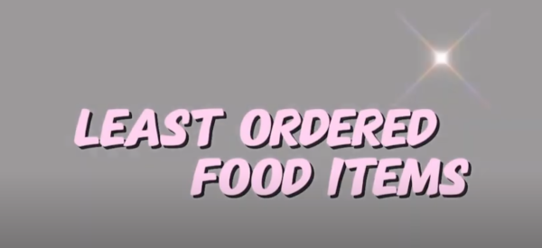 Reviewing least-ordered fast food items