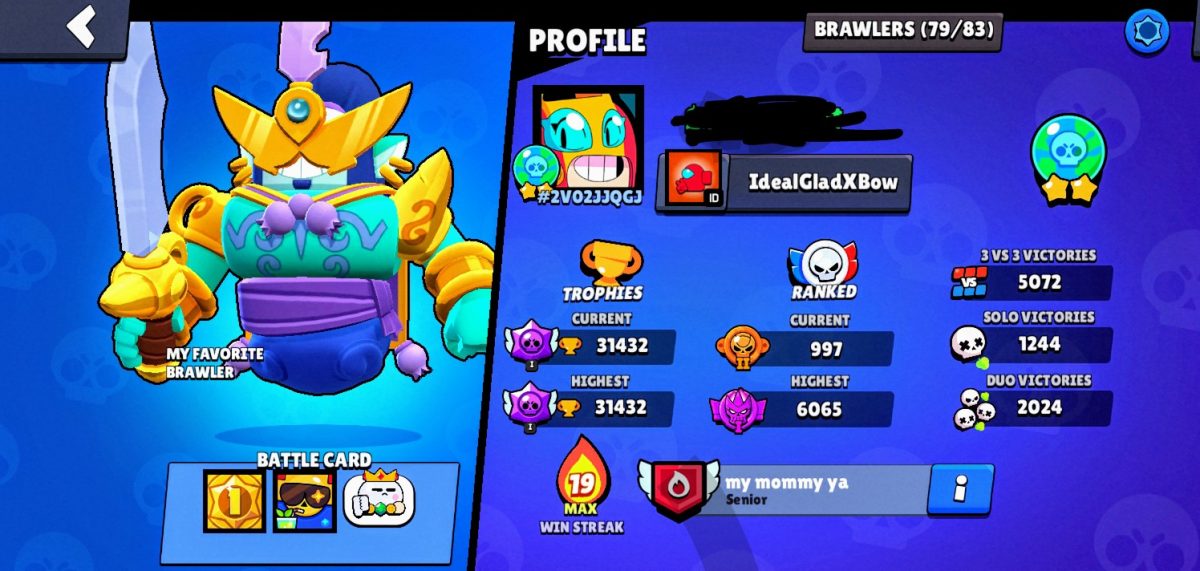 Eduardo's Brawl Stars account.