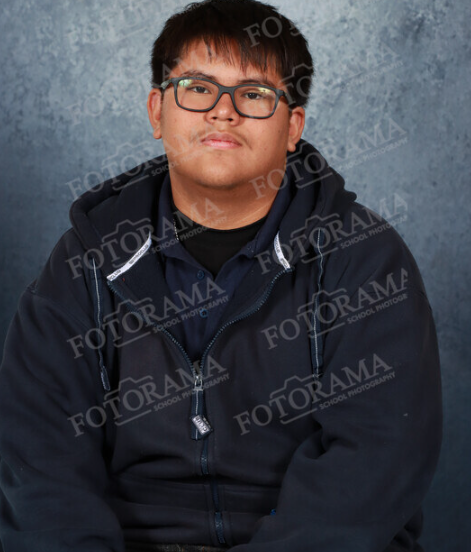 Aaron's school picture for 2024.