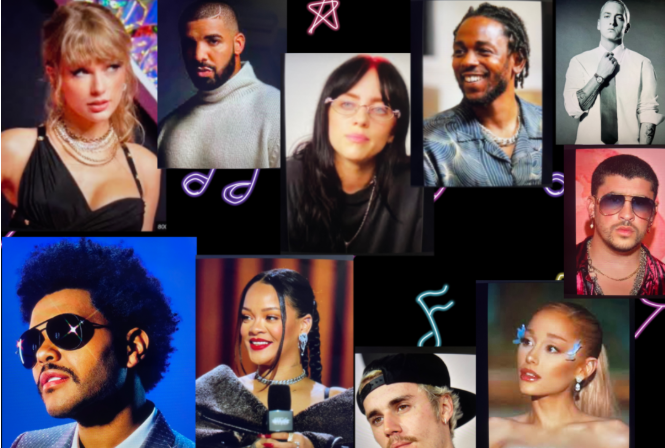 Some of the music artists that weren't mentioned.