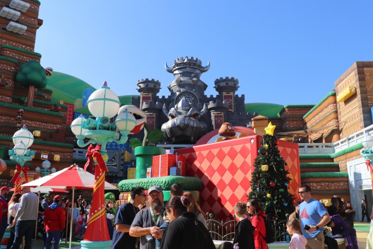 Bowser’s Kingdom at Super Mario World.