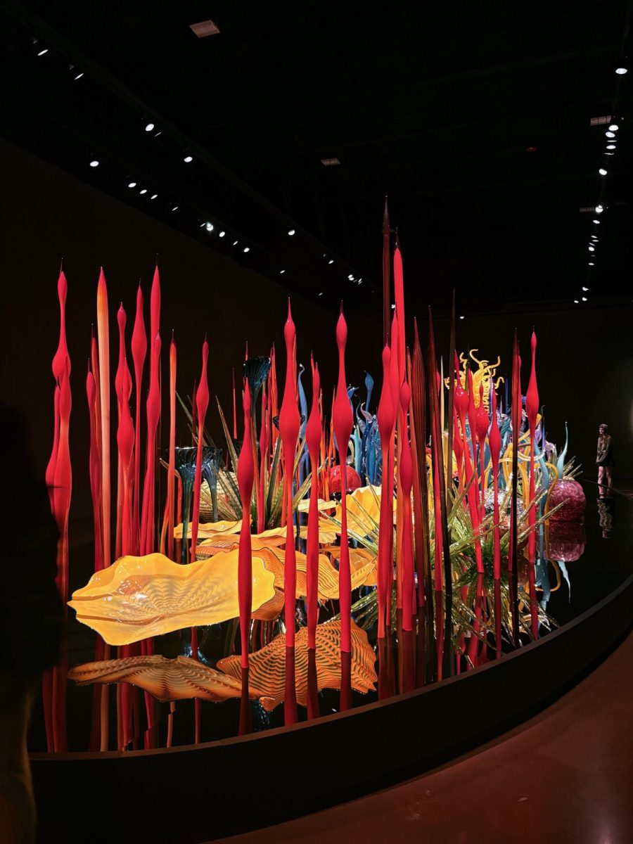 A picture I took inside the Chihuly Garden and Glass museum in Seattle.