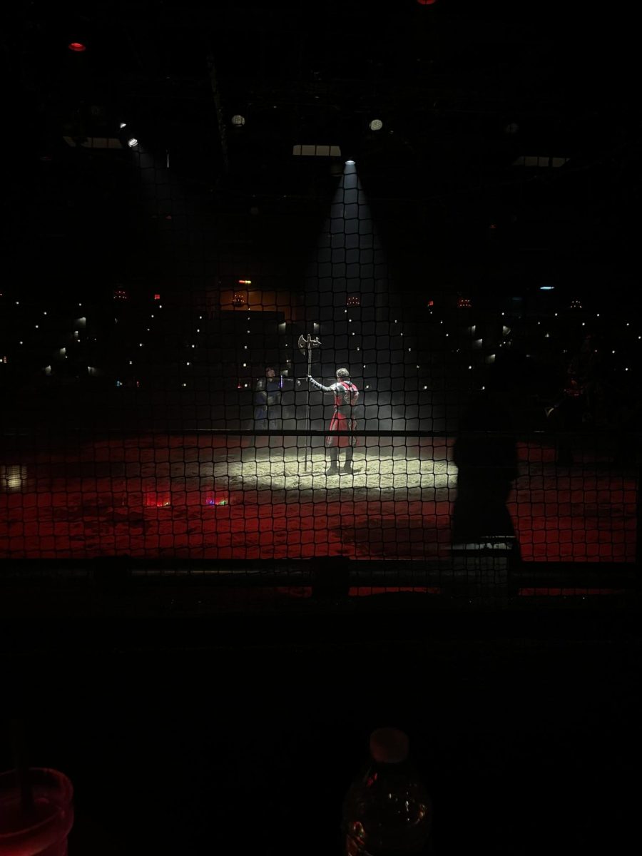 This was then the red knight won.