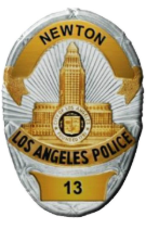 The Newton Division police badge.