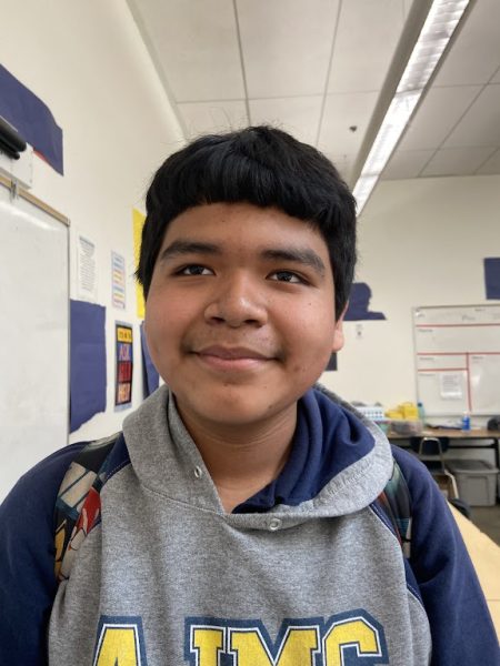 Giovani in Room 101 after school.