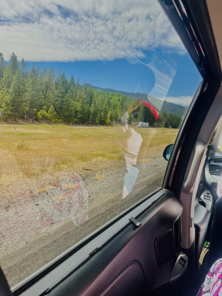 On my way to Oregon.