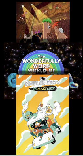 Some popular TV series that are being revived.  