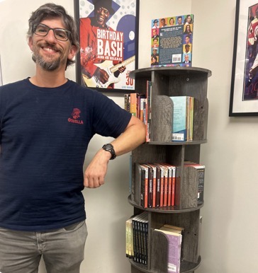 Mr. Finer likes keeping things organized. 