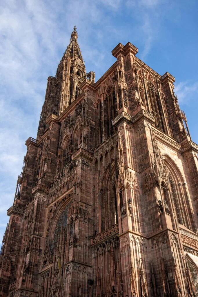 The Strasbourg Cathedral in France.