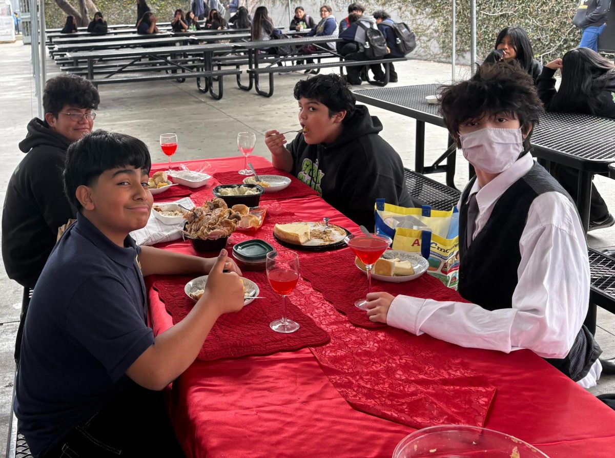 photo of the feast we had on March 10, 2026.