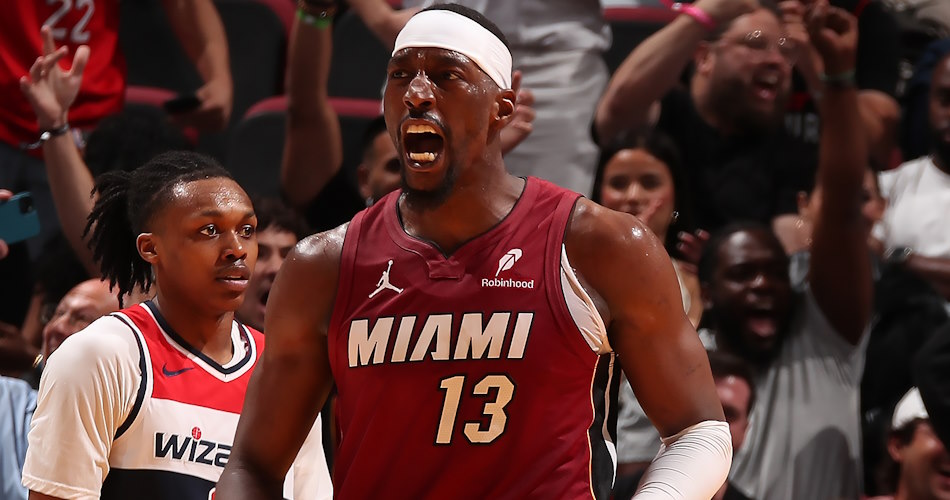 The day Bam Adebayo  scored 83 points.