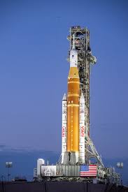 The Artemis II rocket that was used to go to the moon