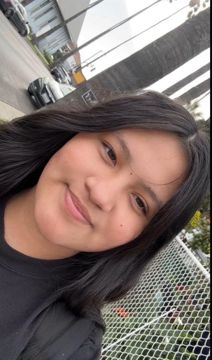 Selfie of herself.
